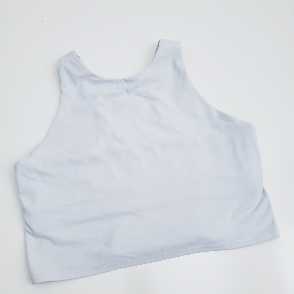Athleta Conscious Cup Halter Sports Bra Athletic - Picture 2 of 7